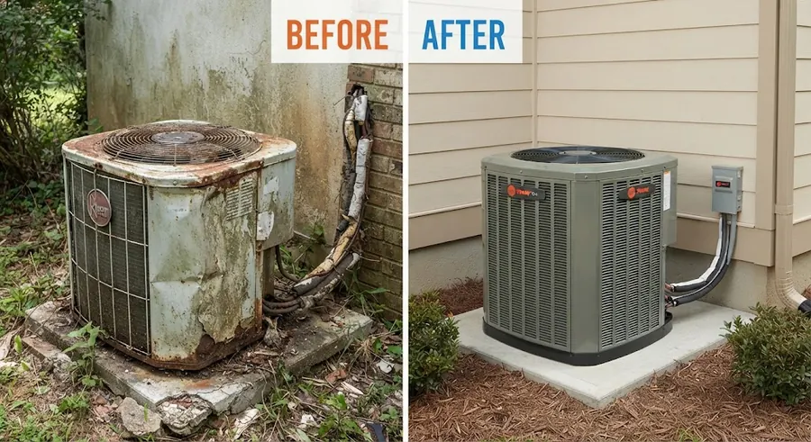 Air Conditioning Replacement vs. Air Conditioning Repair