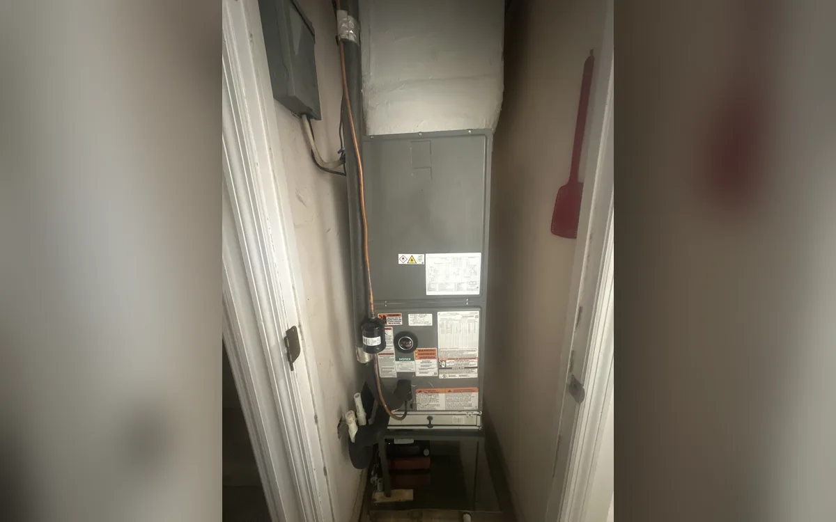Heat pump air handler installation in Ladson, SC