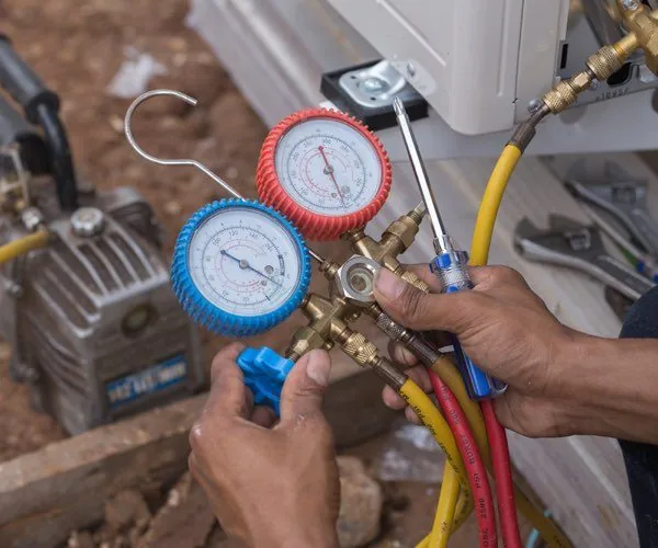 Checking up on a heat pump