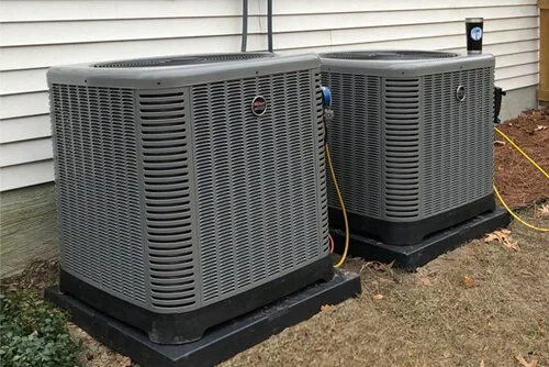 Heat pump installation in Summerville