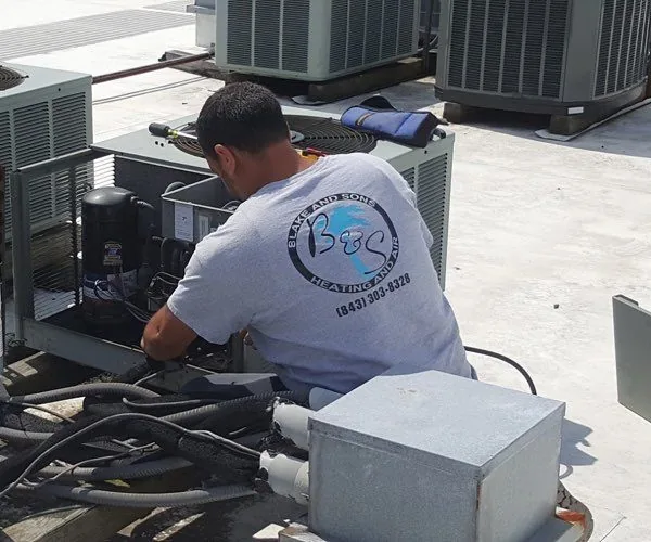 Heating maintenance by Blake and Sons