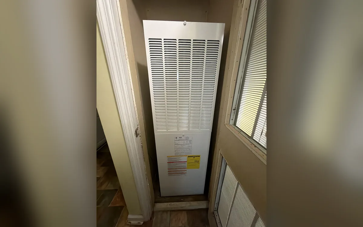 Mobile home heat pump installation in Ladson, SC