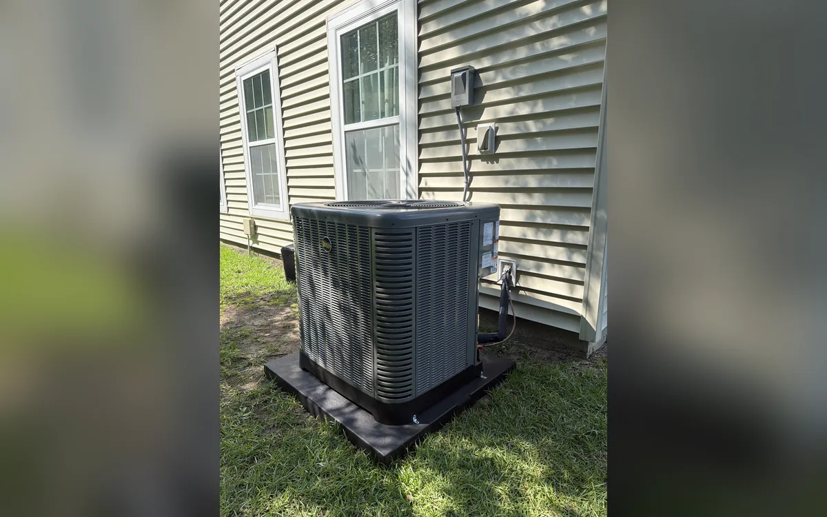 New AC system installation in Hanahan, SC